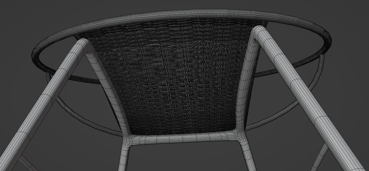 ORRESLATT IKEA armchair 3D model_8