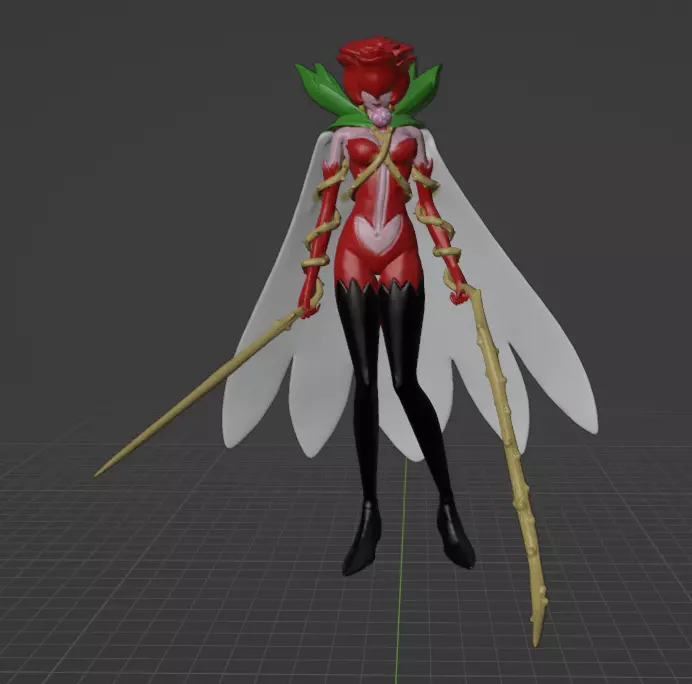 rosemon 3D print model_0