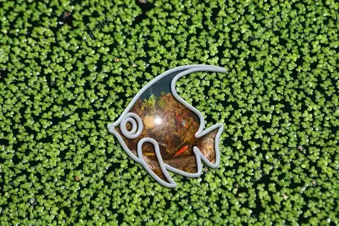Aqua Feeder Pomfret Fish 3D print model