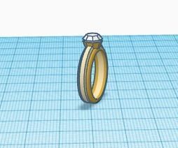 Rings 3D print model_1