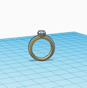 Rings 3D print model_2