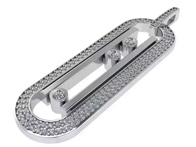 Clip Style Pendant 0482