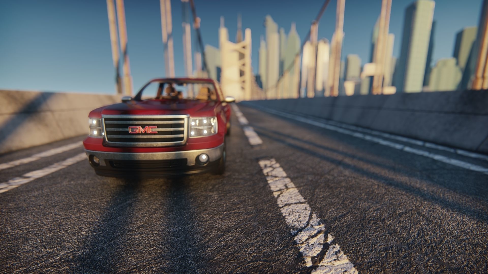 GMC Sierra Crew Cab 2013 3D Model 3D model_15