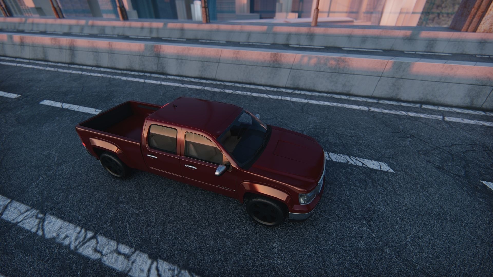 GMC Sierra Crew Cab 2013 3D Model 3D model_21