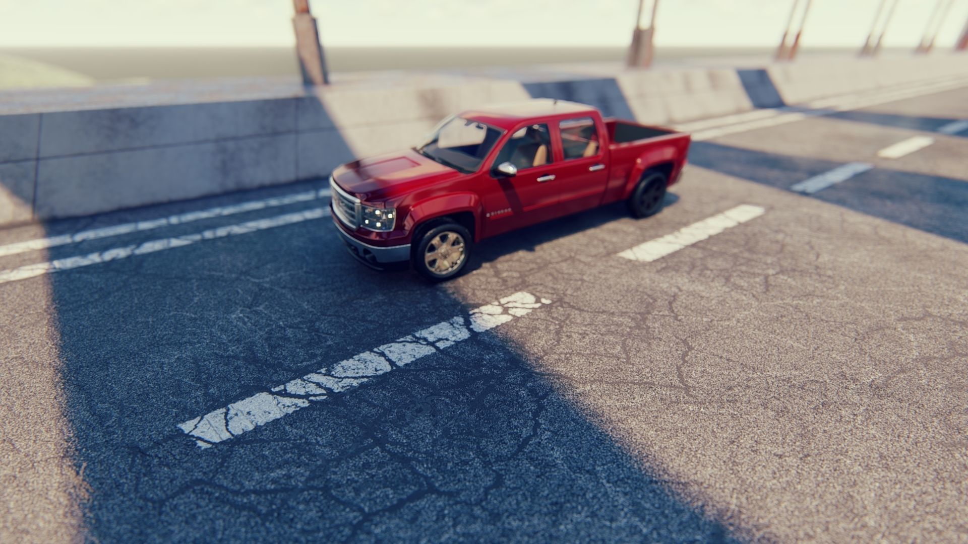 GMC Sierra Crew Cab 2013 3D Model 3D model_16