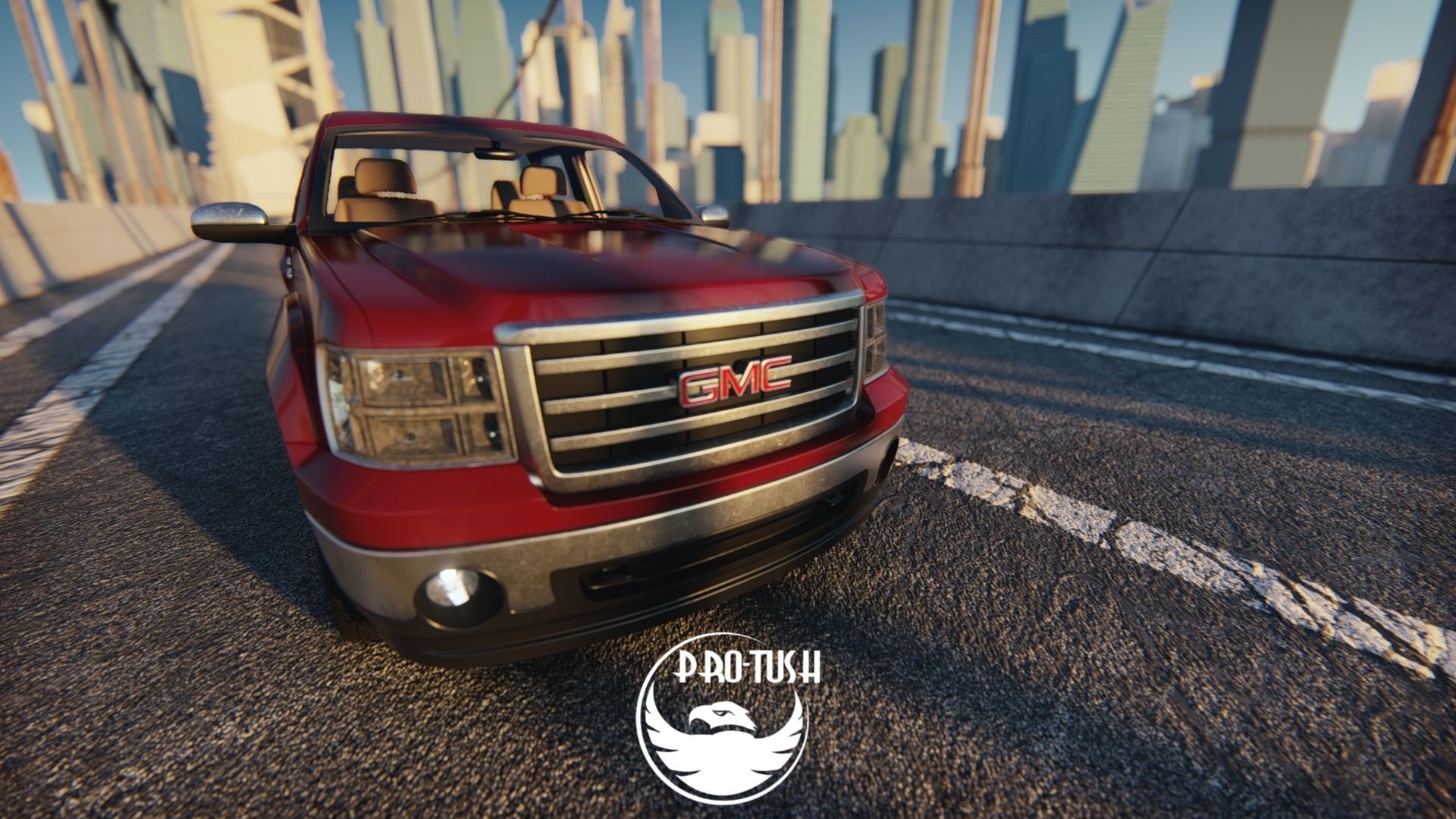 GMC Sierra Crew Cab 2013 3D Model 3D model_13