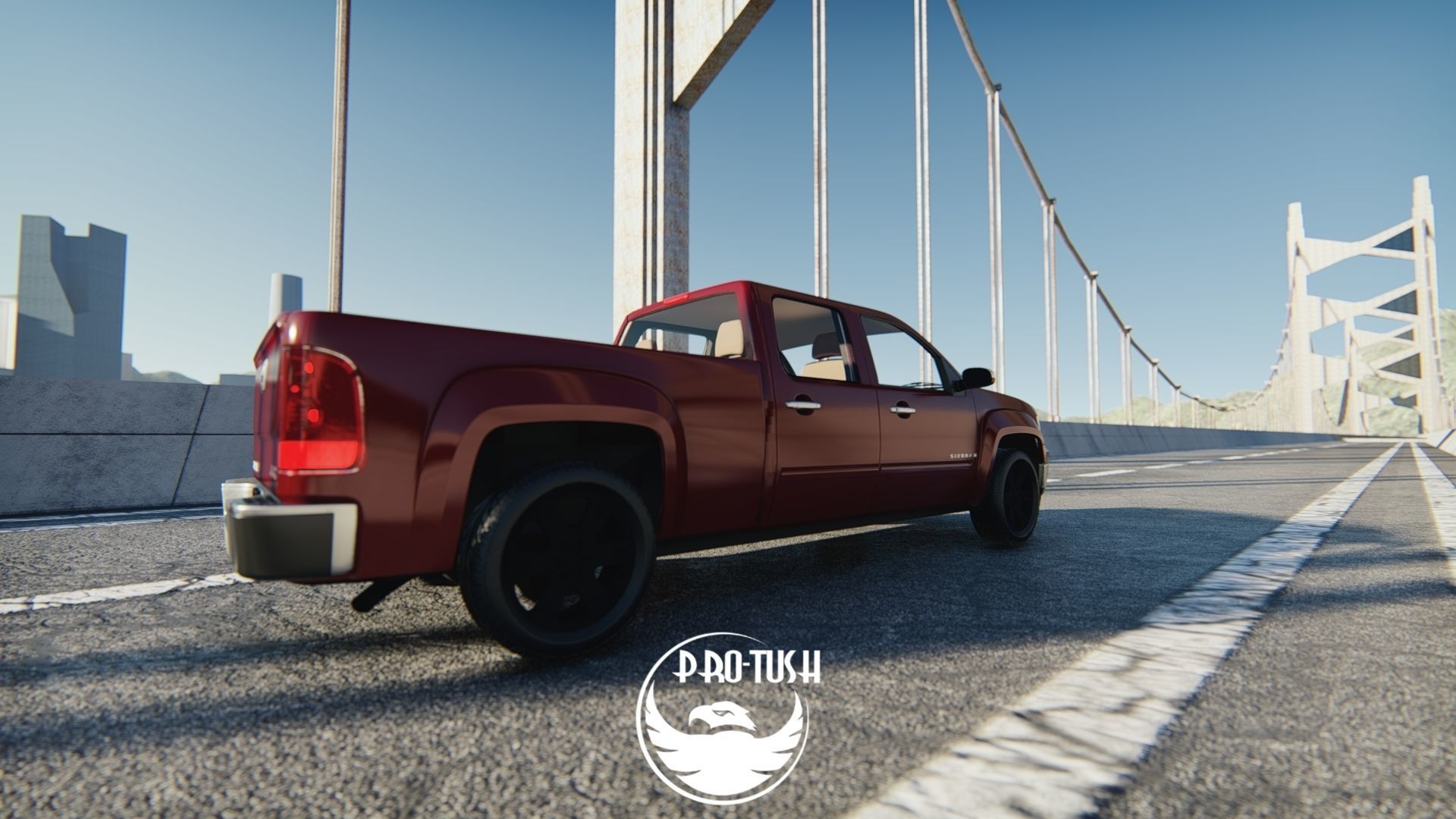 GMC Sierra Crew Cab 2013 3D Model 3D model_20