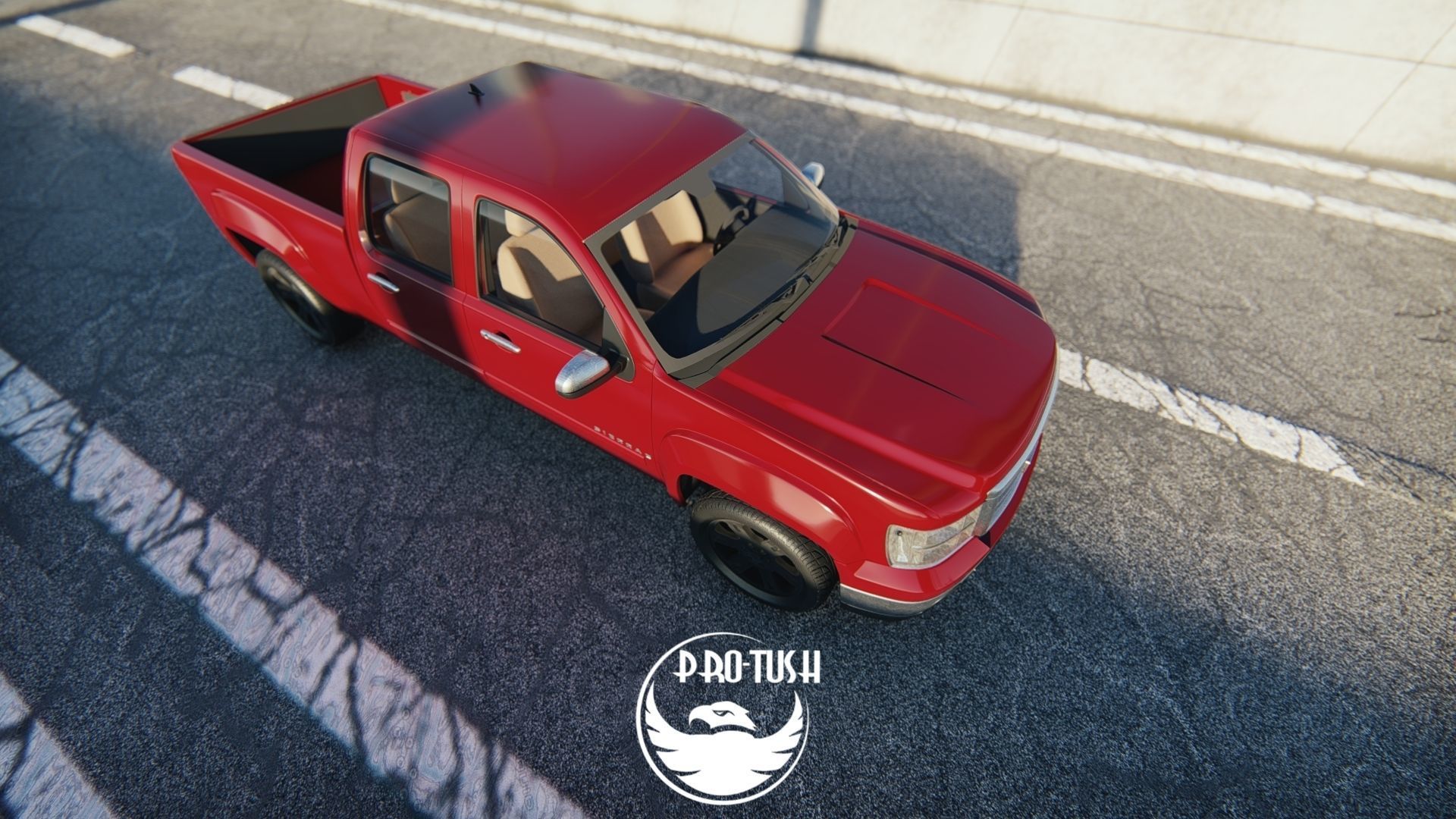 GMC Sierra Crew Cab 2013 3D Model 3D model_22