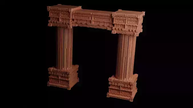 Ancient Pillar Ruin From YouTube Video