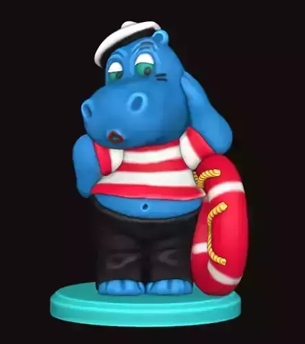 The behemoth of childhood 3D print model