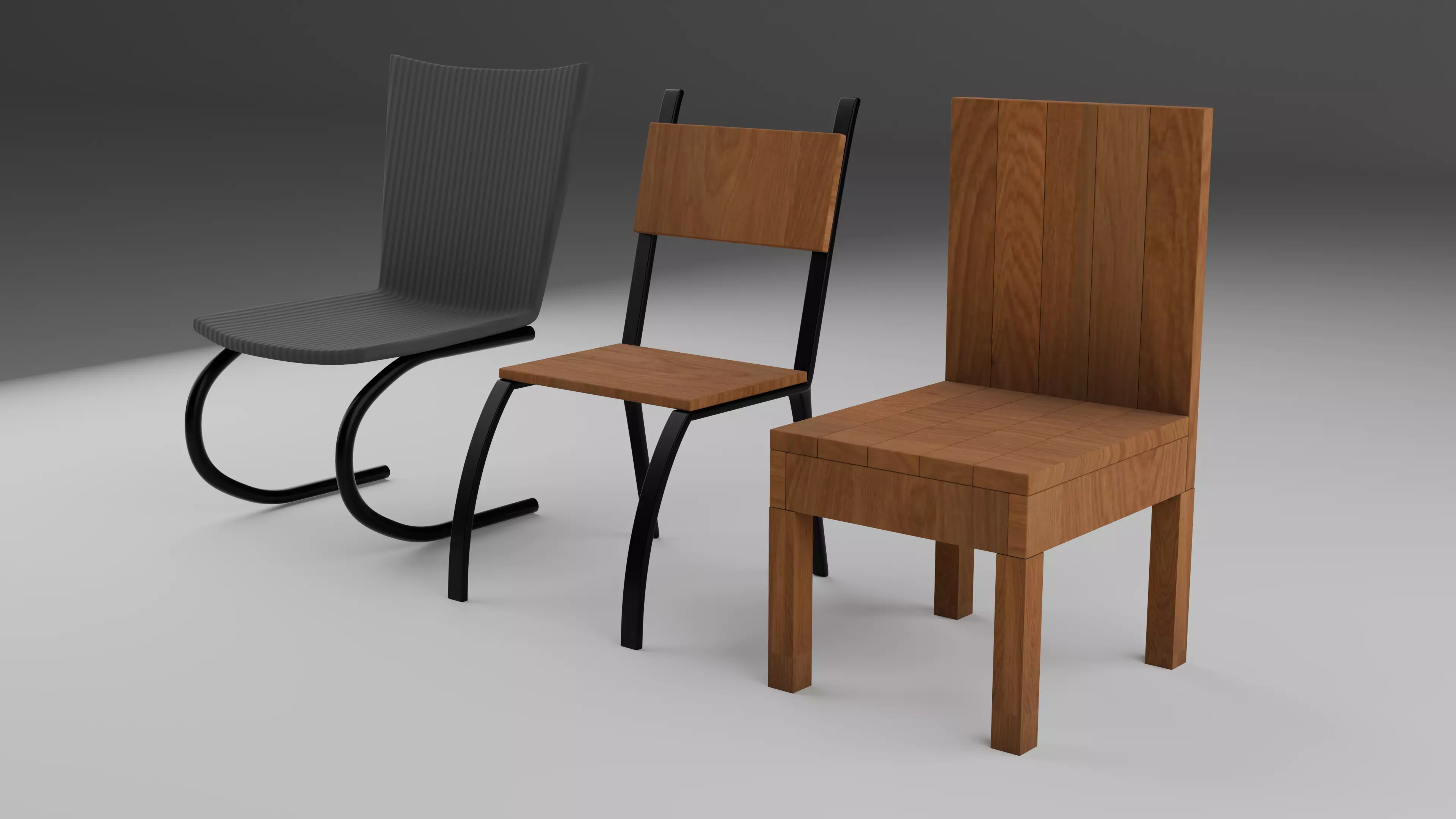 Chairs 3D model_0