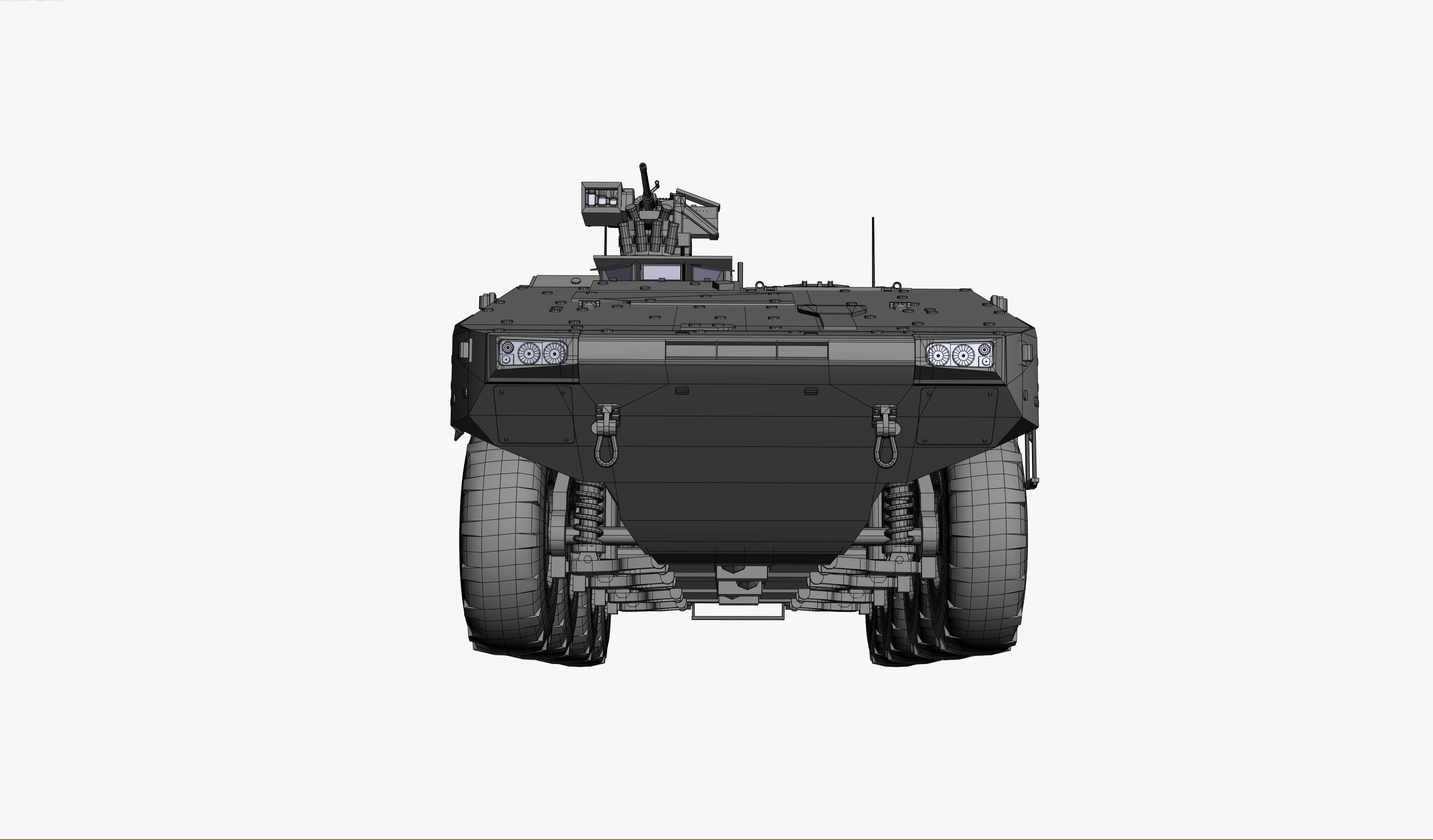 Boxer GTK A2 Game Model Low-poly 3D model_18