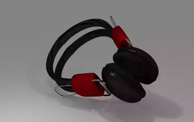 Wireless Headphones - Black and Red