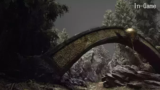 BlackStone Arch with Ornaments