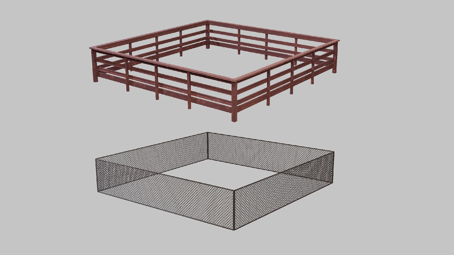 Watchtower set 01 3D model_9