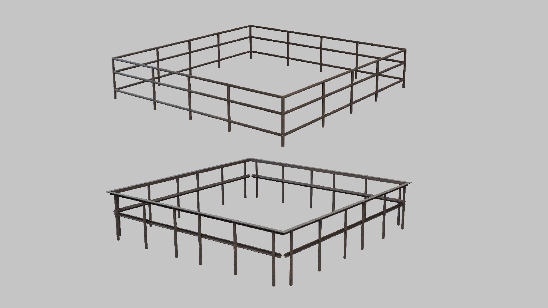 Watchtower set 01 3D model_8