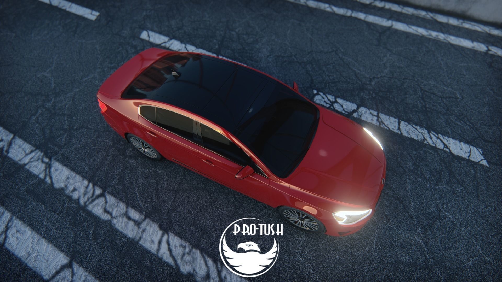 Kia Cadenza 2014  High  Quality Exterior 3D Model  3D model_13