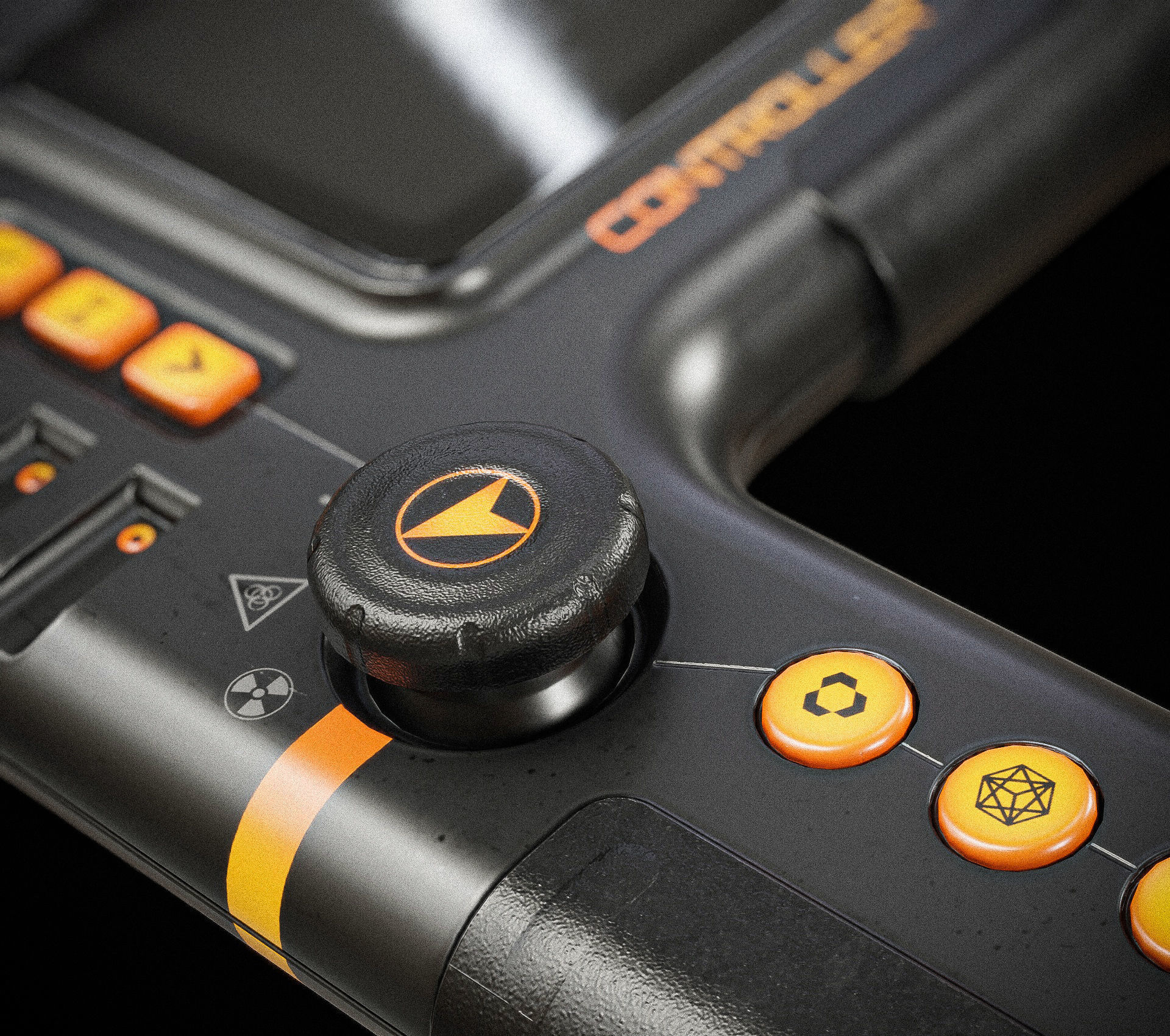 Sci-fi Controller V30 PBR Low-poly 3D model_6