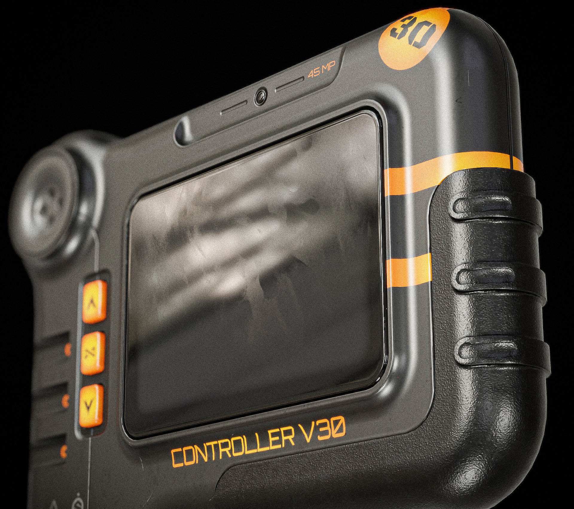 Sci-fi Controller V30 PBR Low-poly 3D model_7