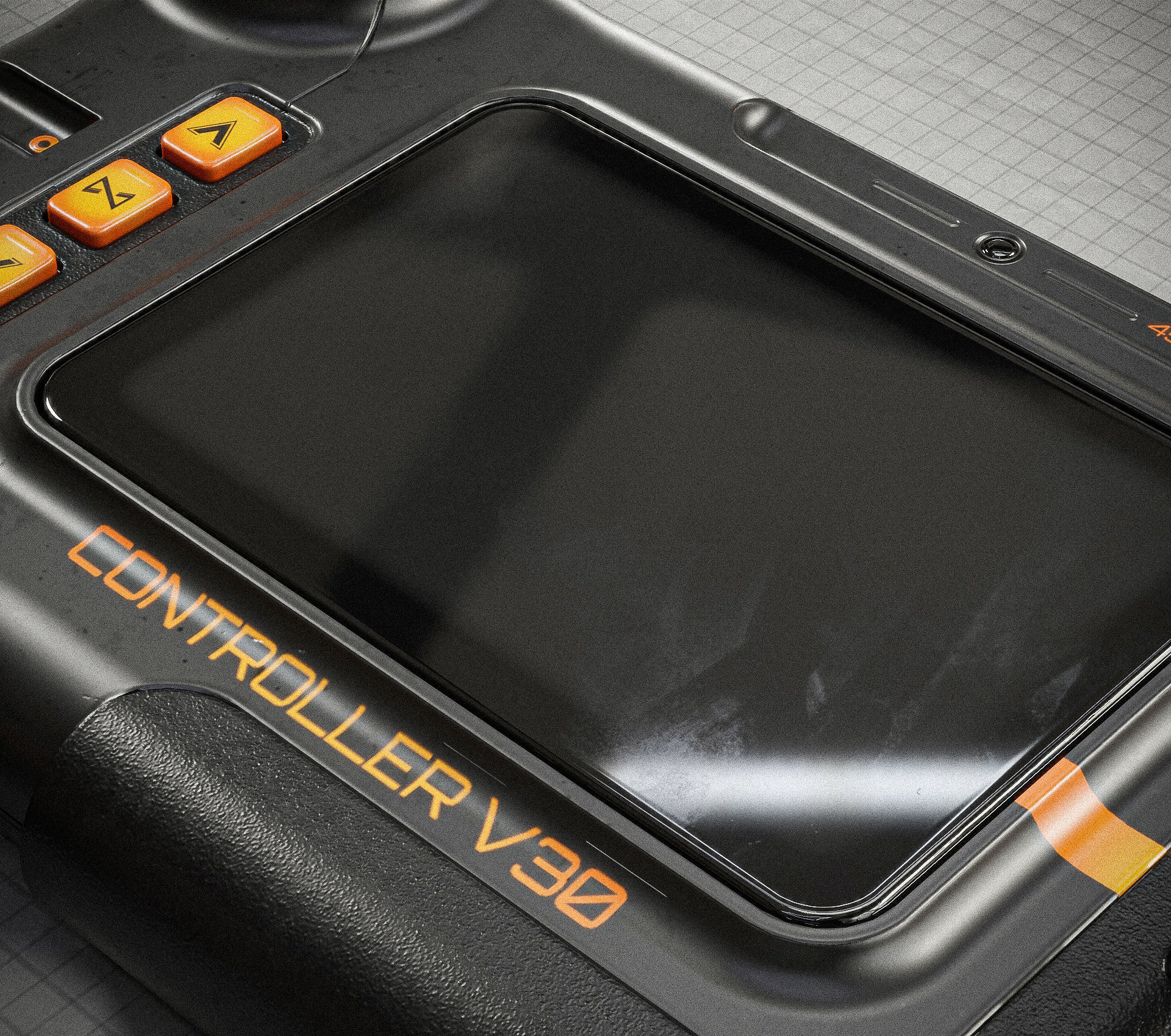 Sci-fi Controller V30 PBR Low-poly 3D model_8