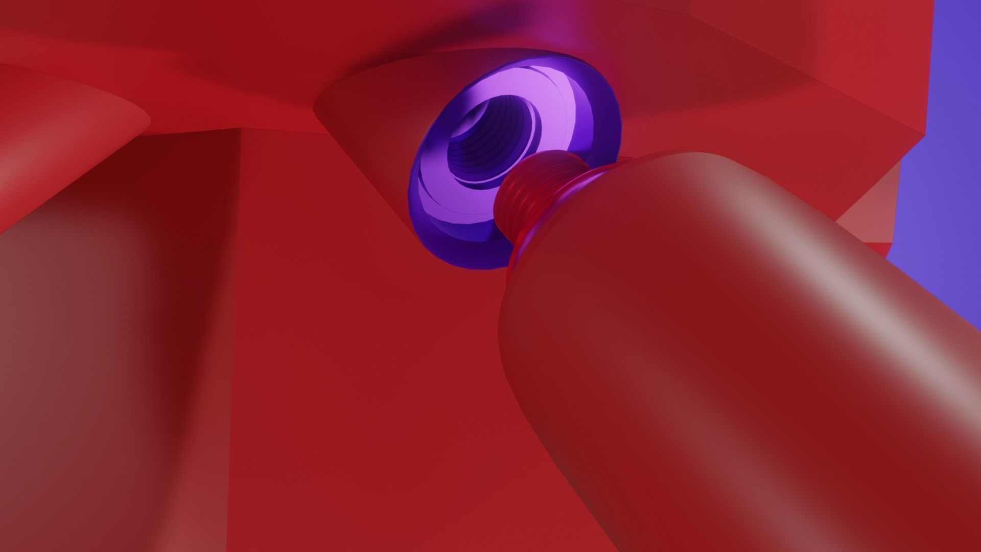 Bomb Rush Cyberfunk Reds Helmet 3D print model_1