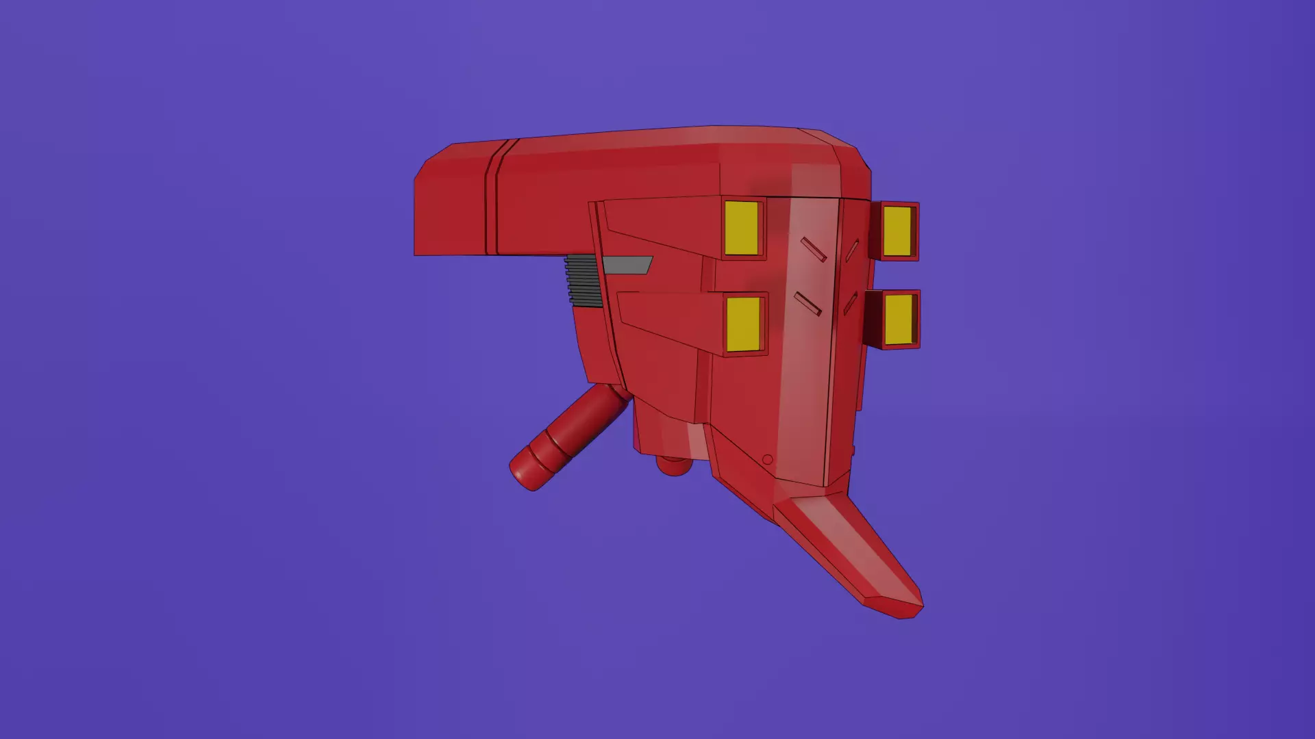 Bomb Rush Cyberfunk Reds Helmet 3D print model_0