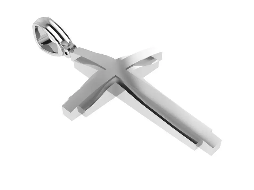 Cross Pendant 0501 3D print model_0