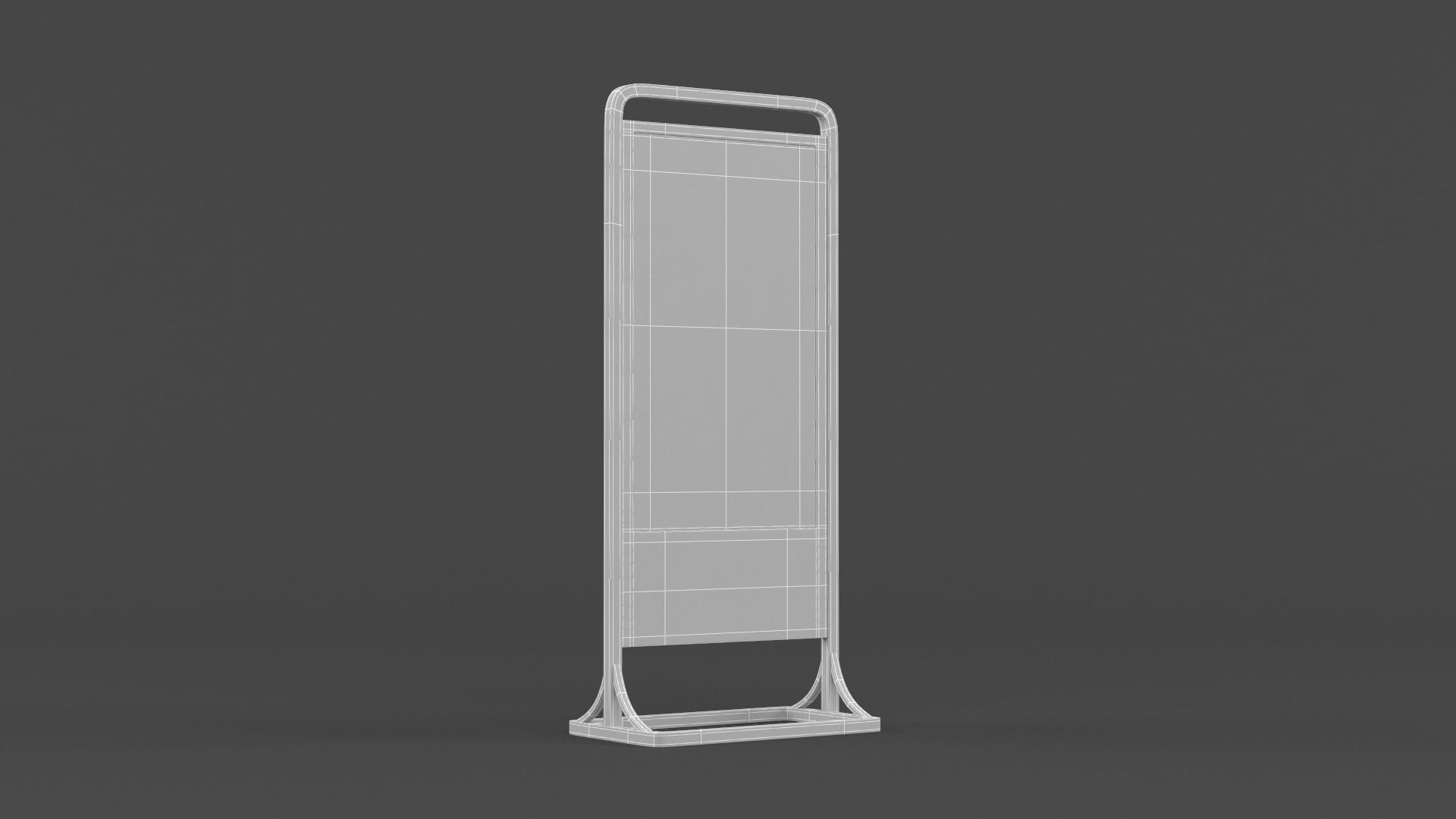 Electronic Kiosk 3D model_9