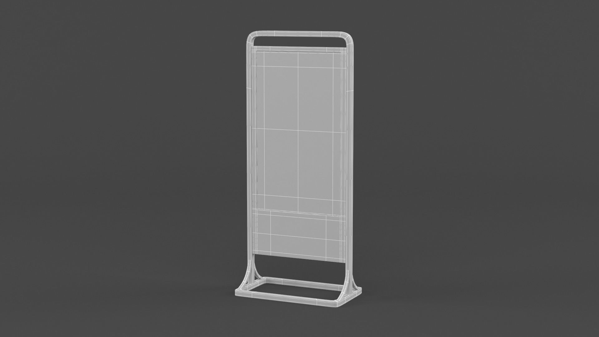 Electronic Kiosk 3D model_7