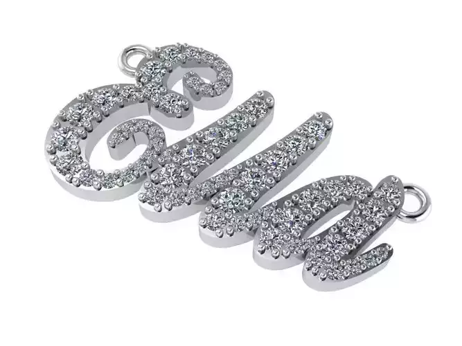 Ella Diamond Pendant 0509 