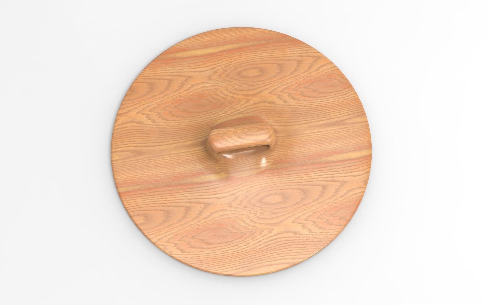 Pku Serving Board Low-poly 3D model_2