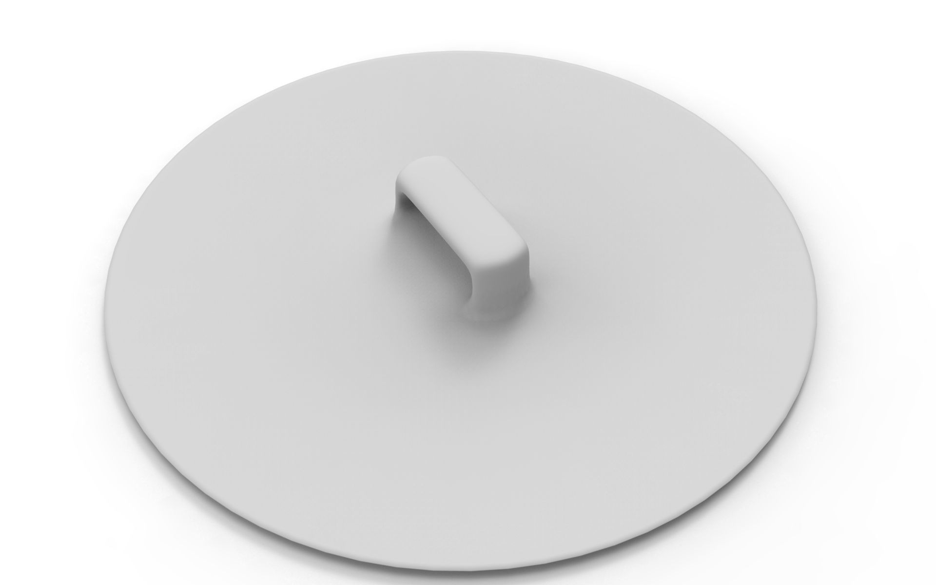 Pku Serving Board Low-poly 3D model_8