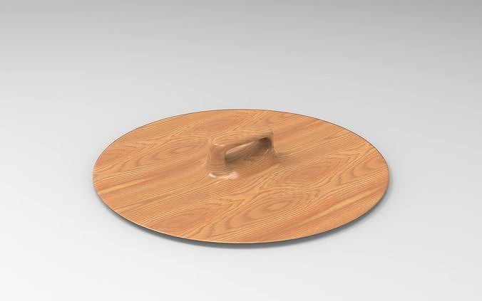 Pku Serving Board Low-poly 3D model