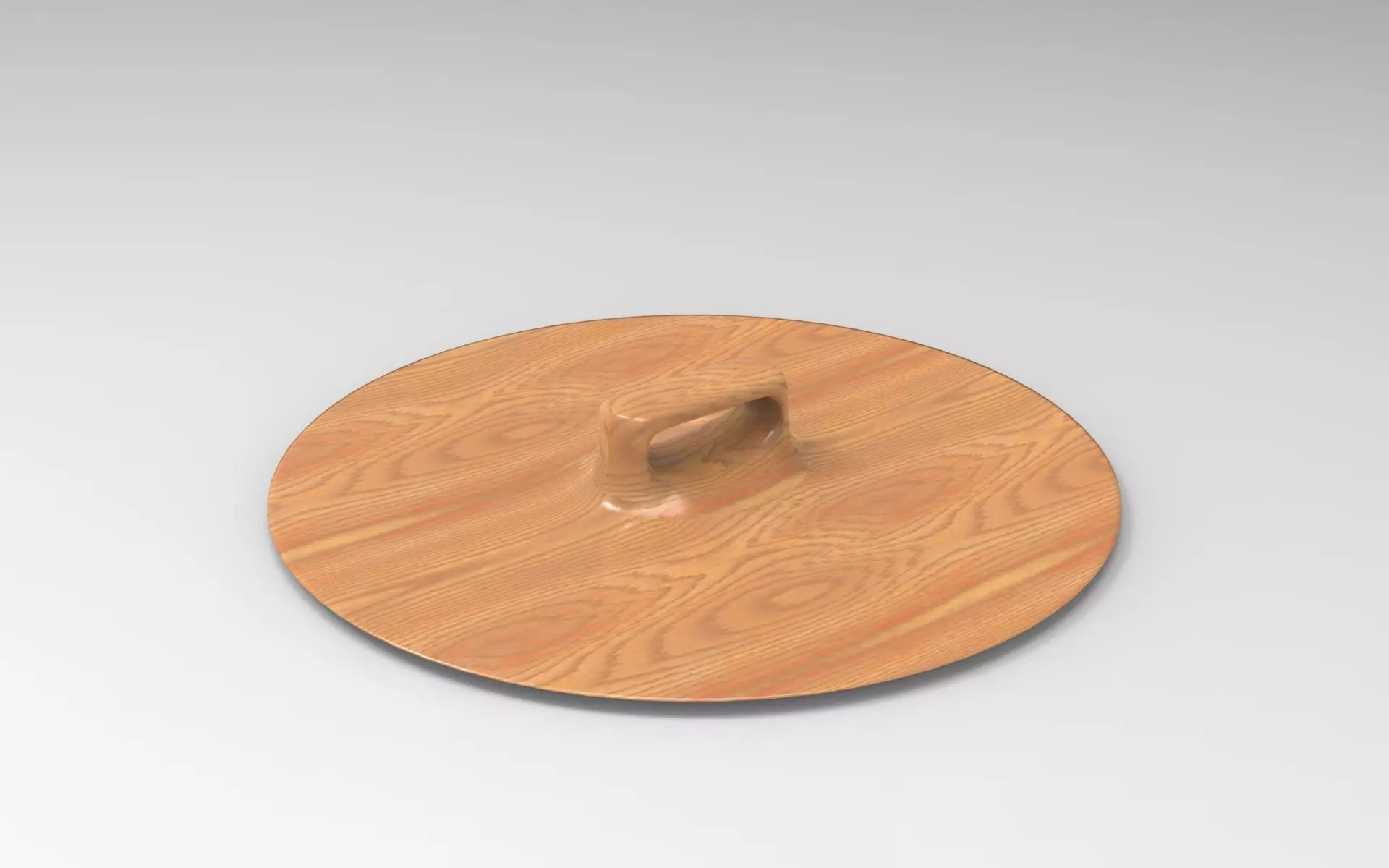 Pku Serving Board Low-poly 3D model_0
