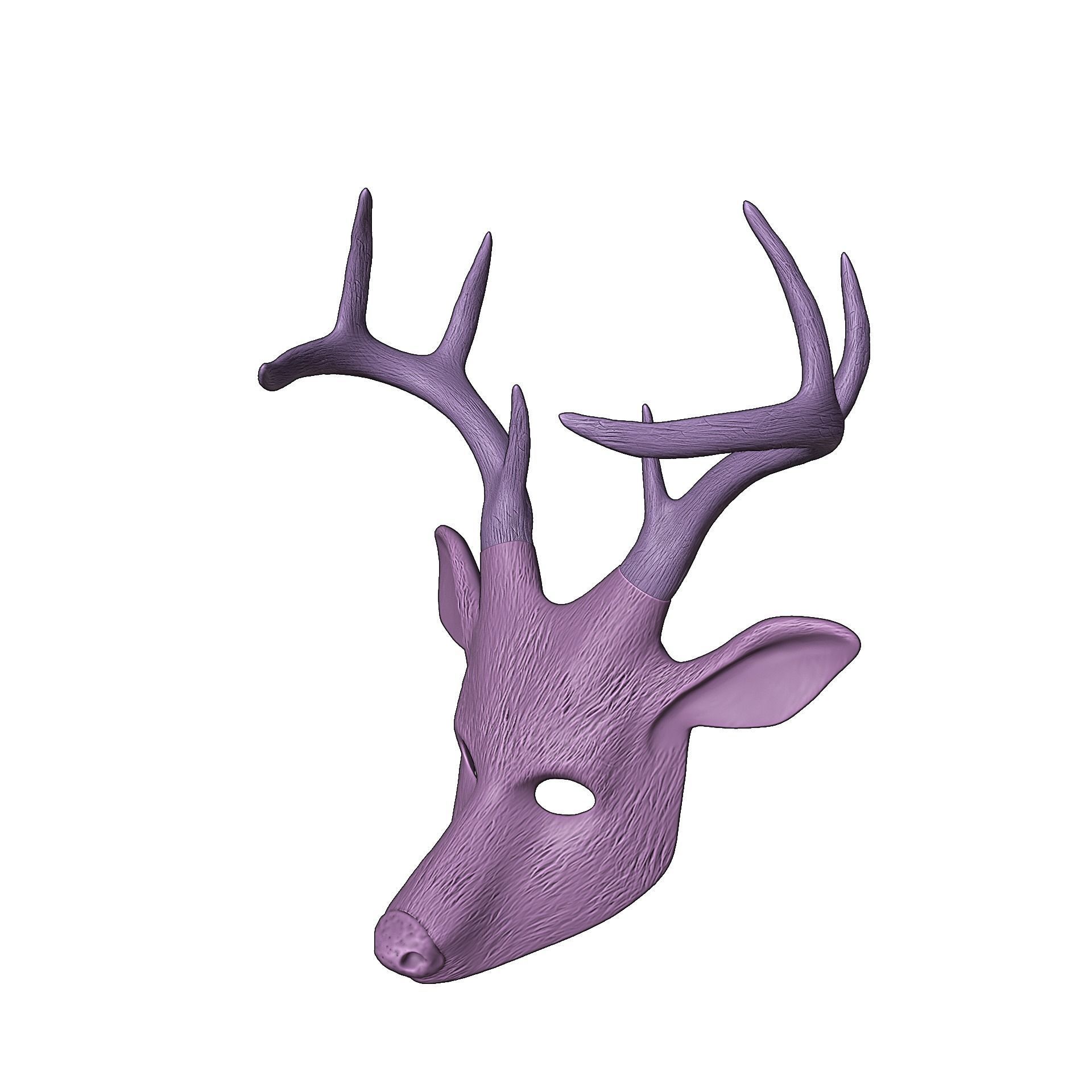 Cult of The Tree Deer Mask Alan Wake 2  3D print model_10
