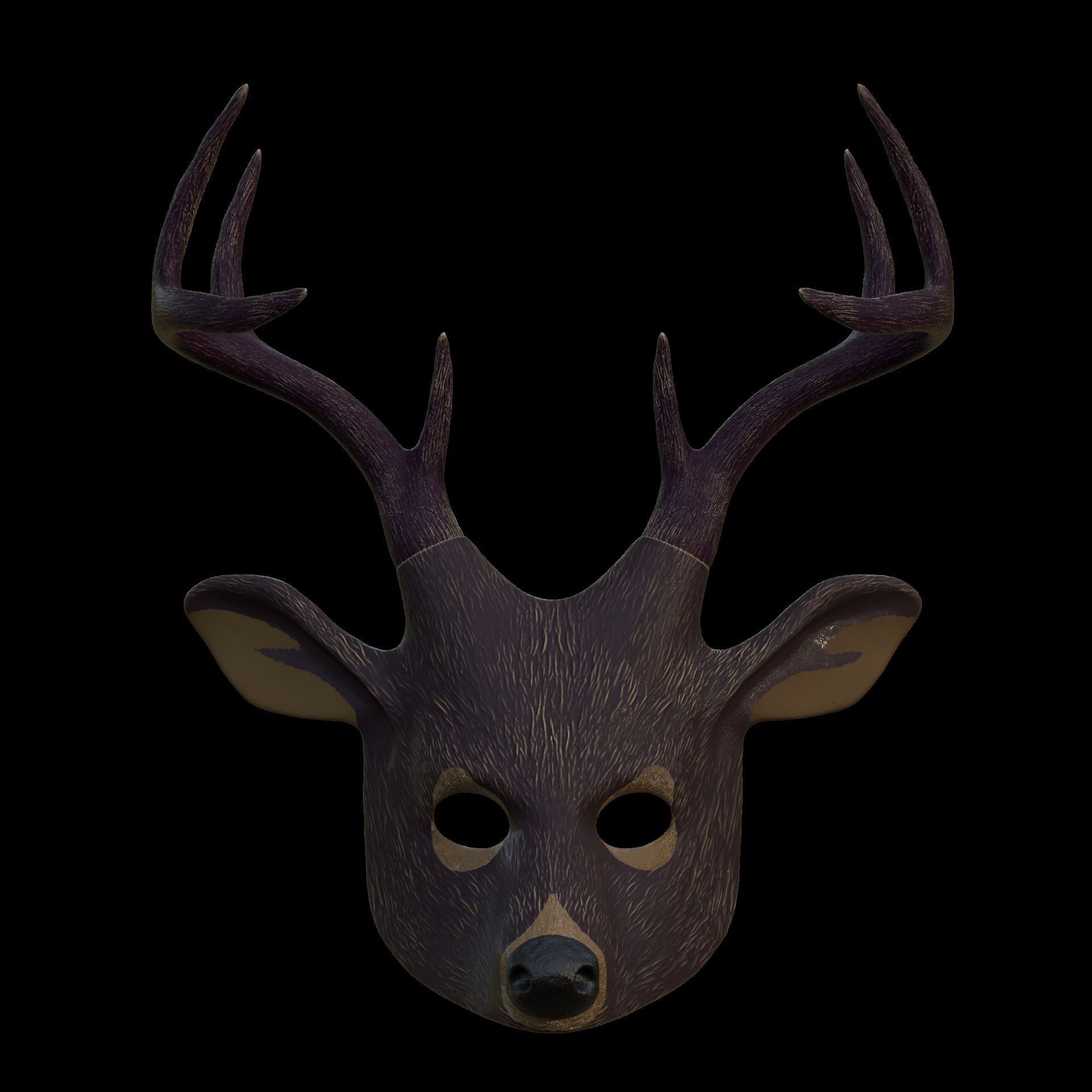 Cult of The Tree Deer Mask Alan Wake 2  3D print model_2