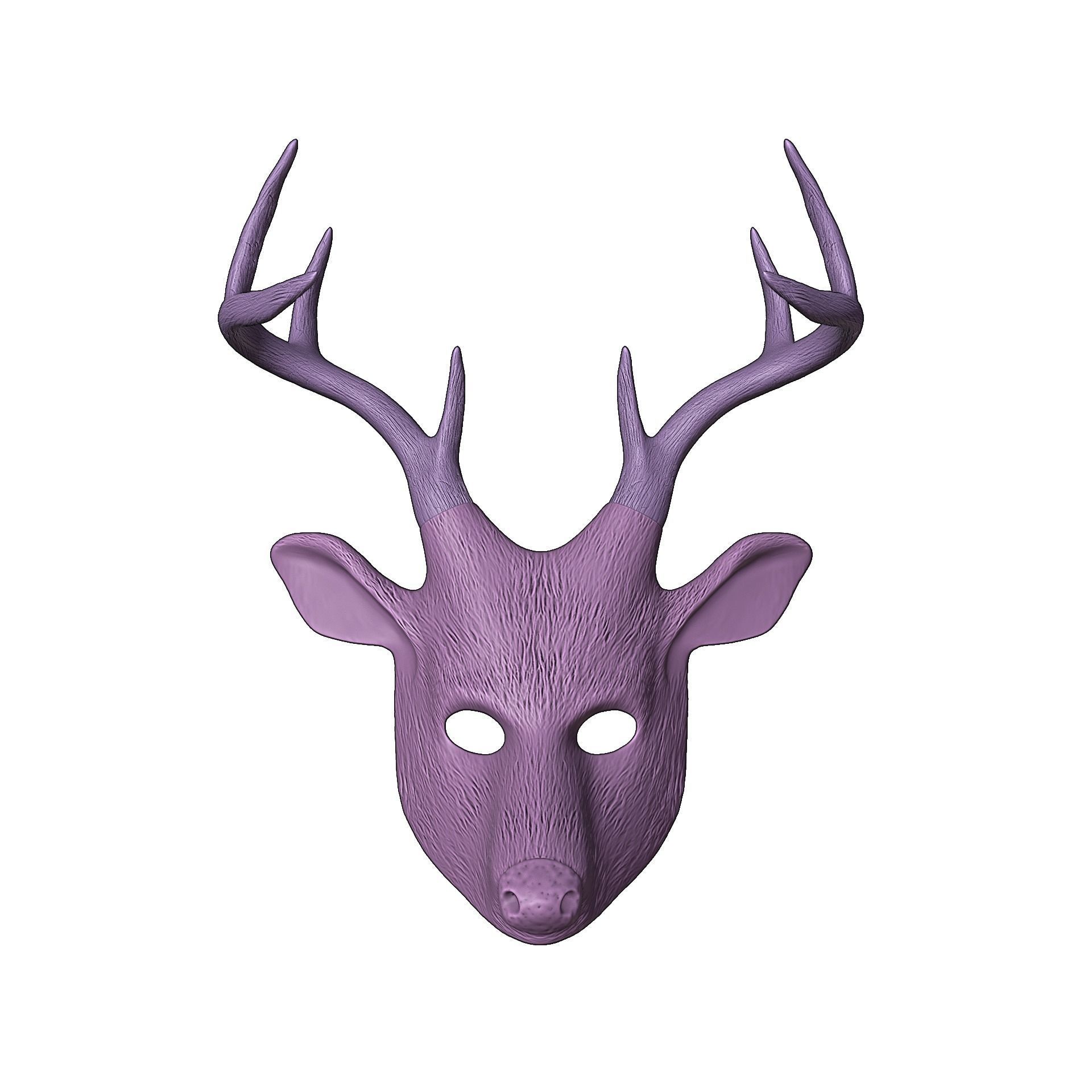 Cult of The Tree Deer Mask Alan Wake 2  3D print model_9