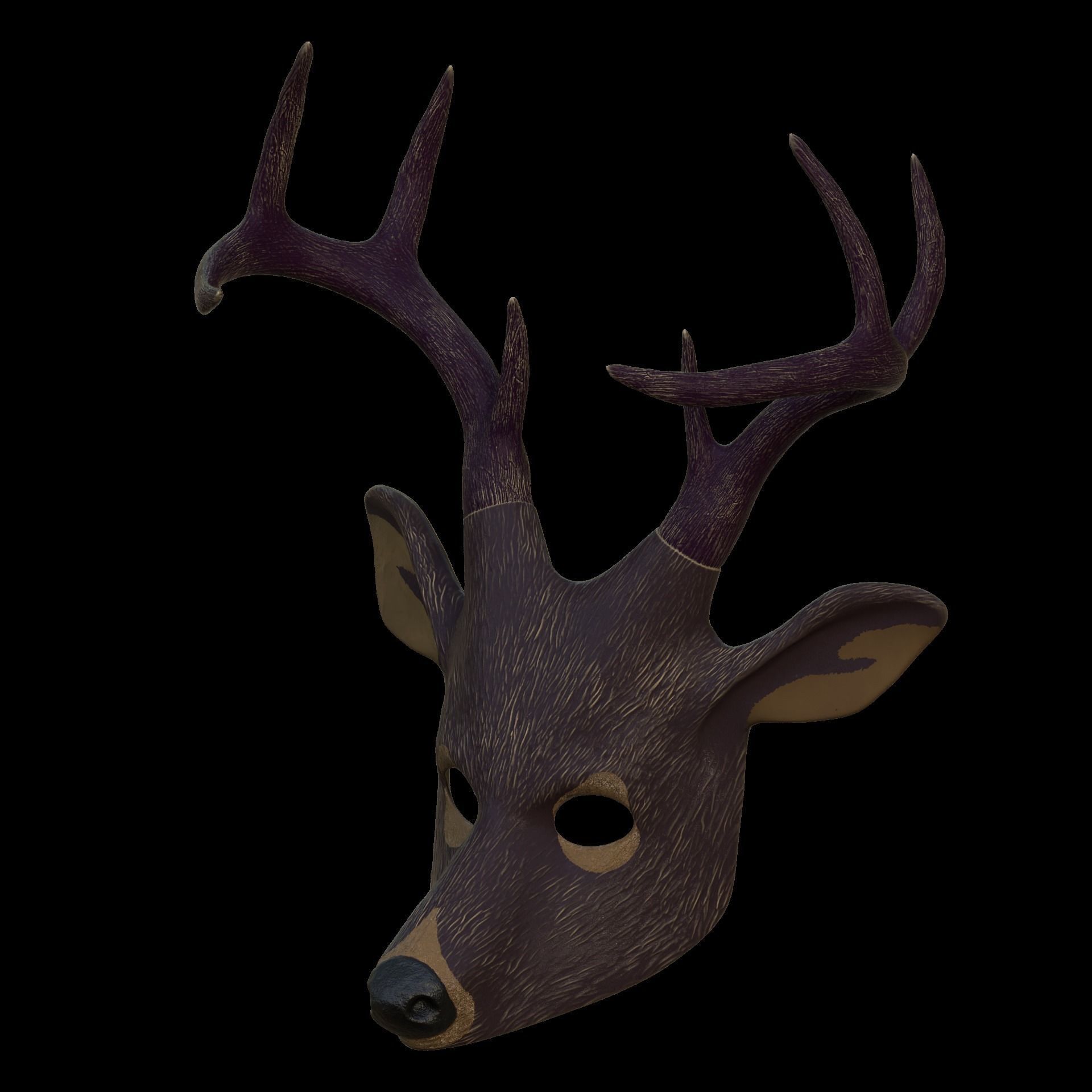Cult of The Tree Deer Mask Alan Wake 2  3D print model_3