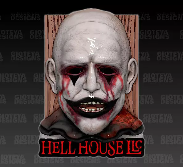 Hell House LLC Clown 01 3D model_0