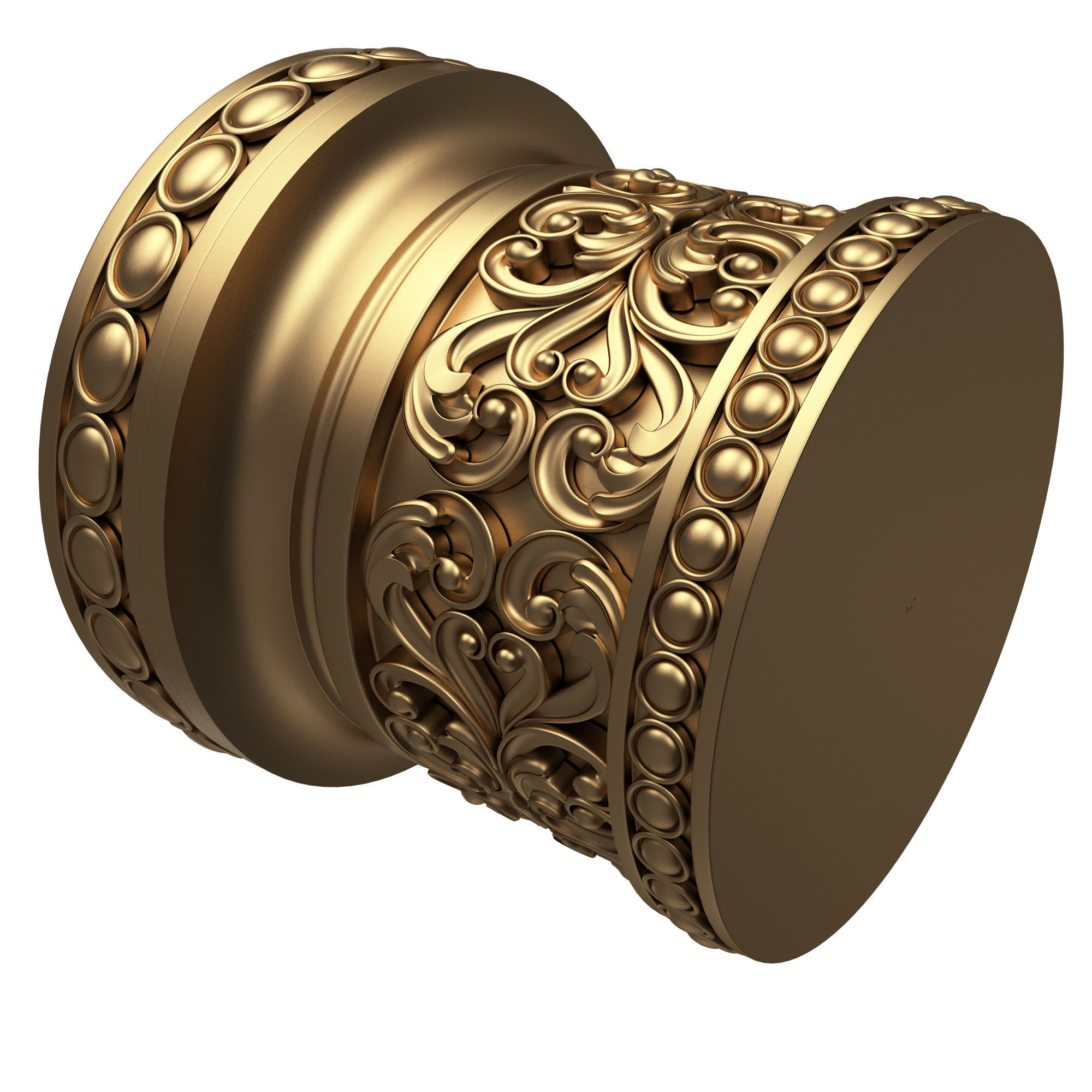 Collection of Capitals 02 Low-poly 3D model_32