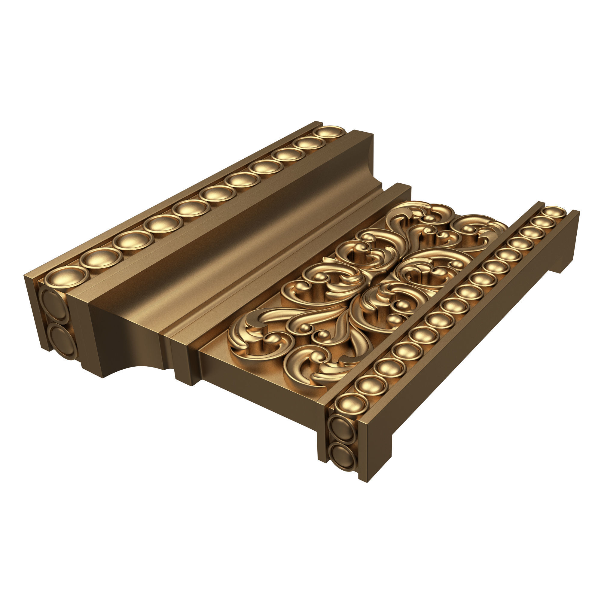 Collection of Capitals 02 Low-poly 3D model_24