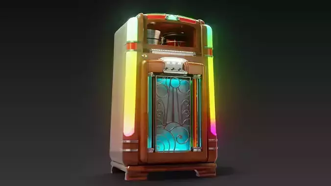 Jukebox 3D model