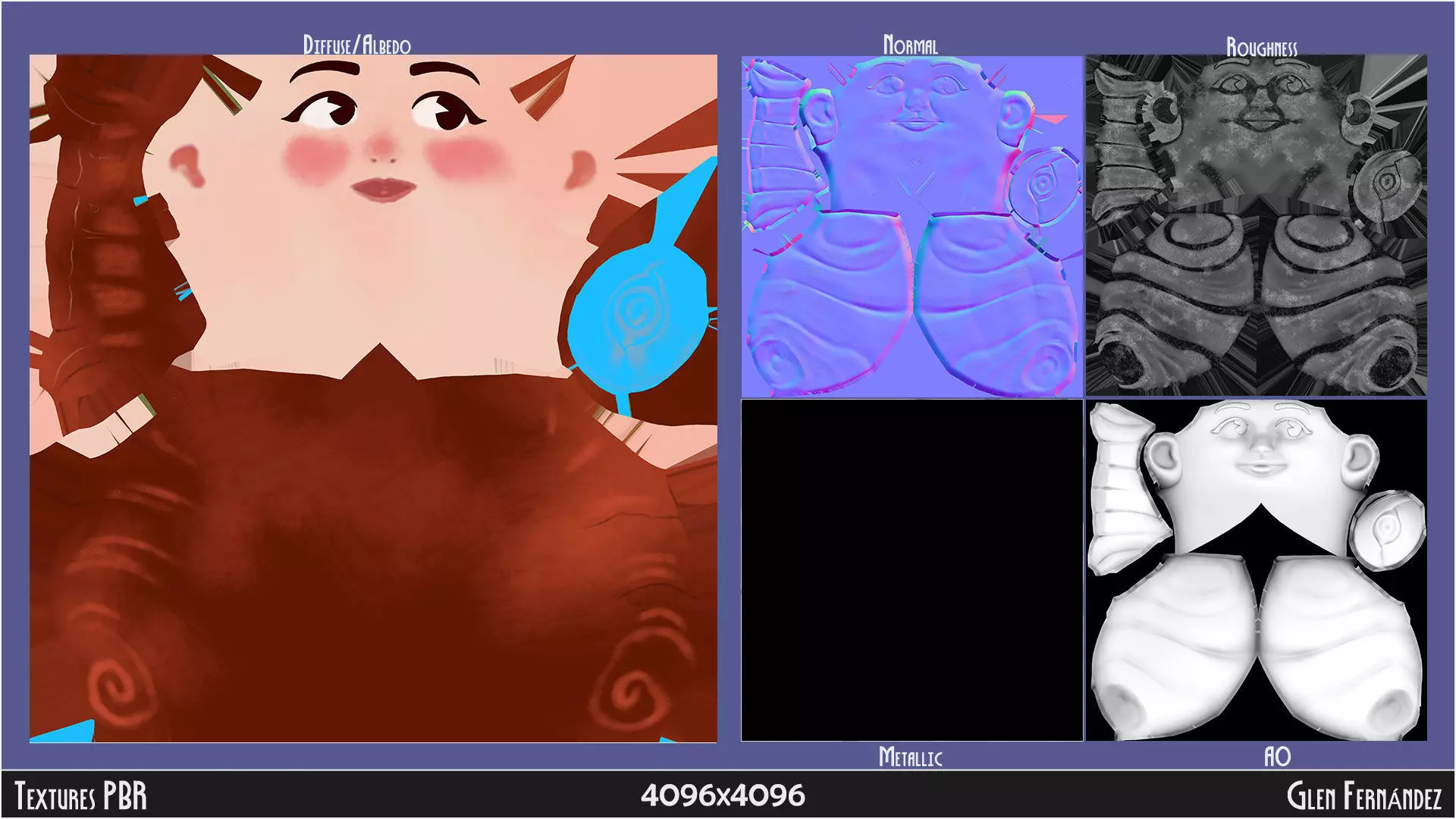 Vintage Googie Diner Item Pack Low Poly Low-poly 3D model_22