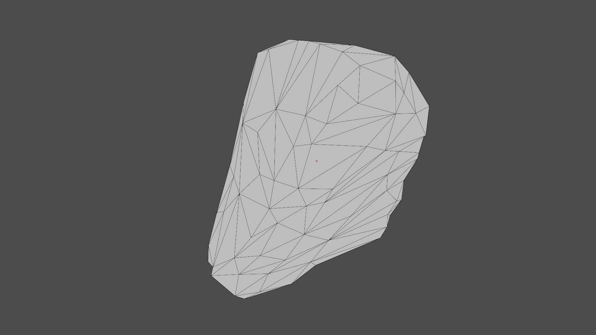 Forest stone set Free low-poly 3D model_28