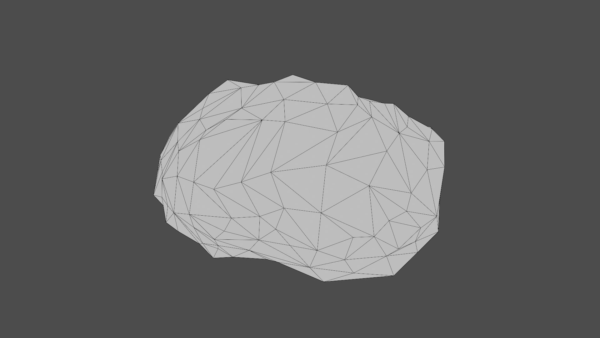 Forest stone set Free low-poly 3D model_10