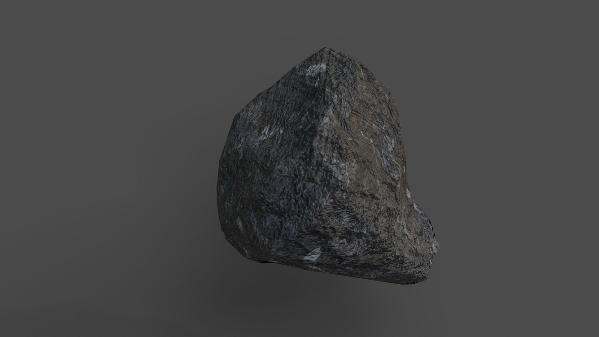 Forest stone set Free low-poly 3D model_25