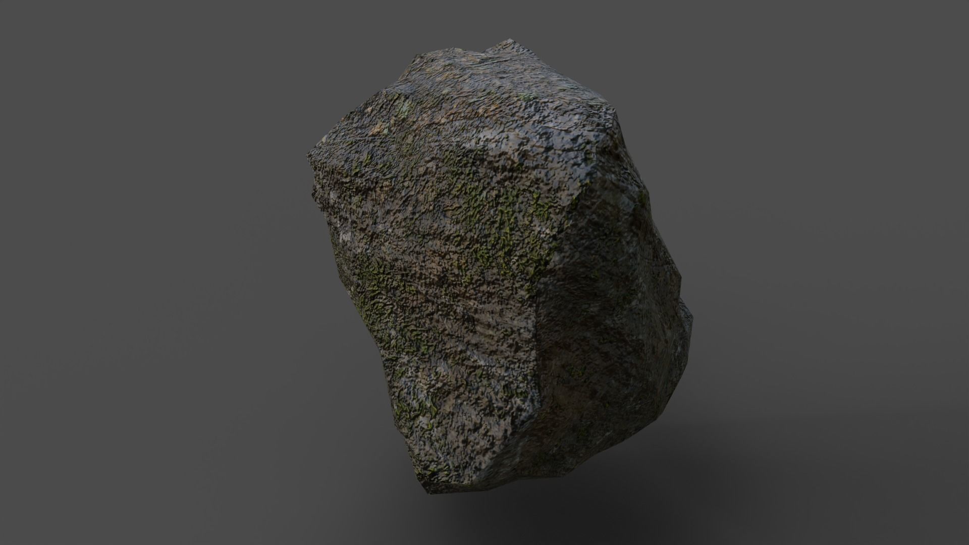 Forest stone set Free low-poly 3D model_17