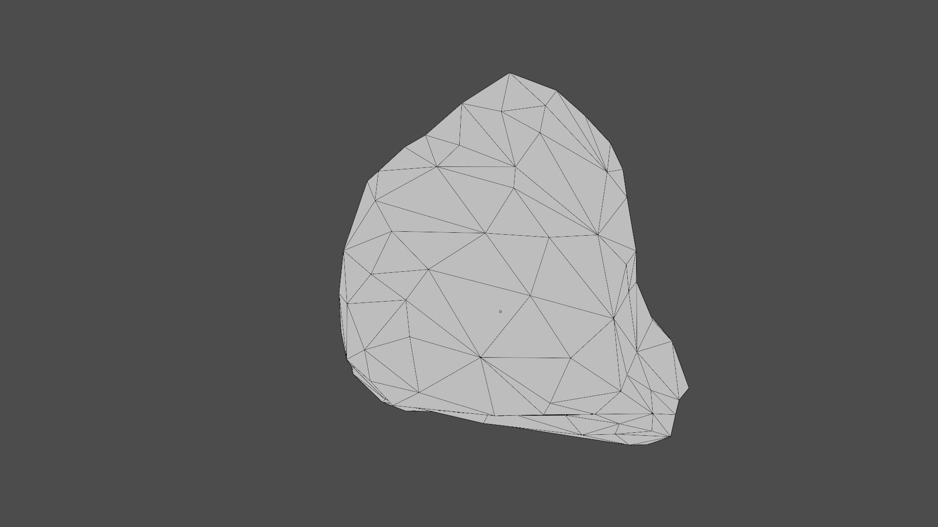 Forest stone set Free low-poly 3D model_26