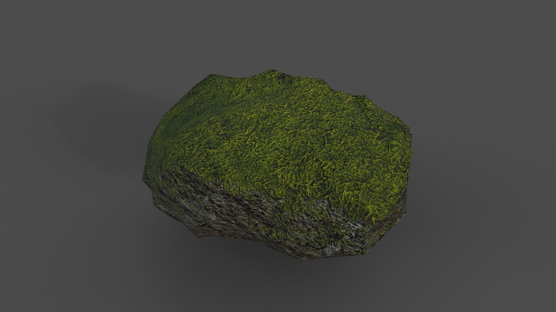 Forest stone set Free low-poly 3D model_9