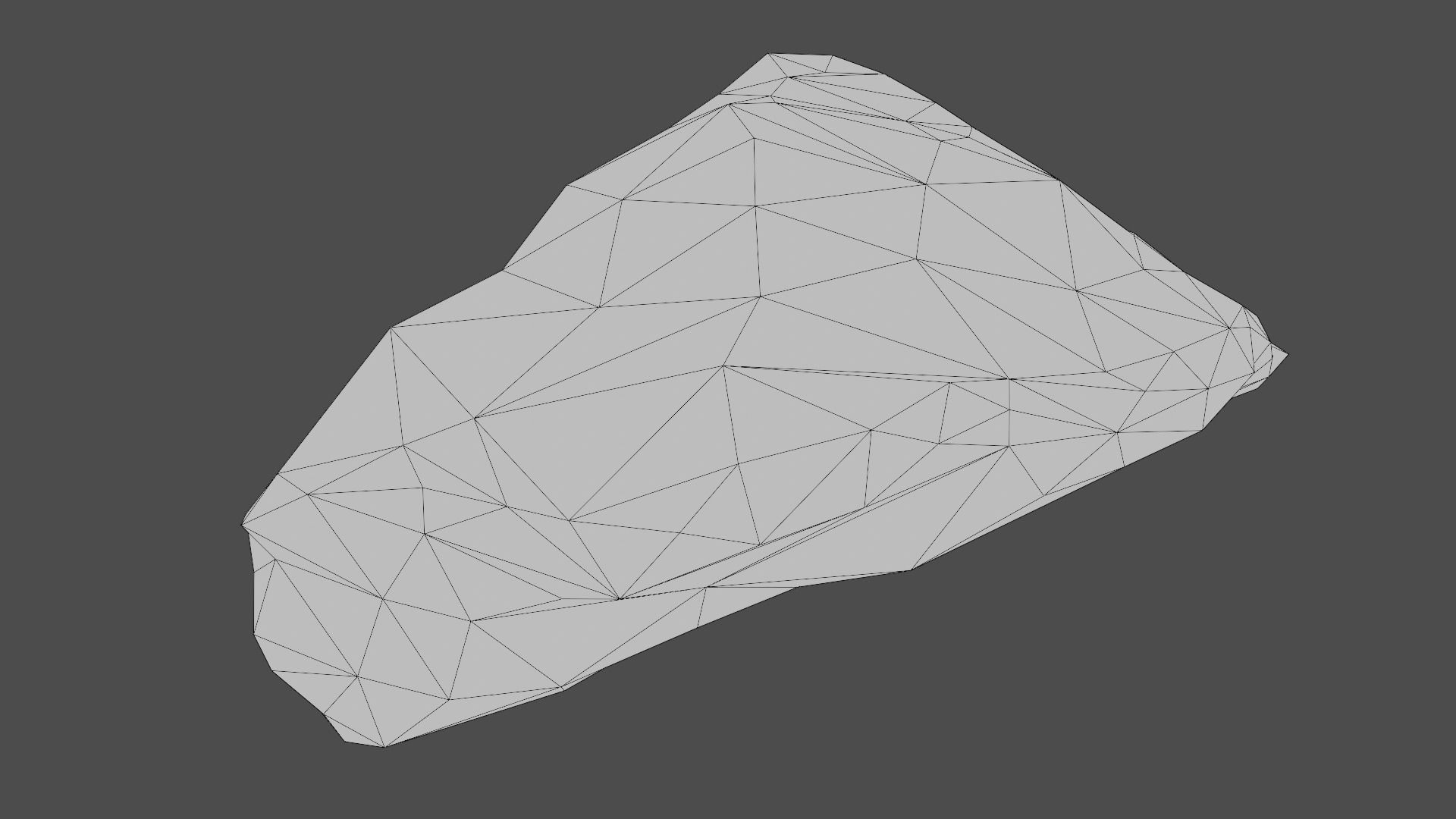 Forest stone set Free low-poly 3D model_8